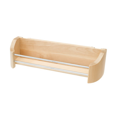 Rev-A-Shelf 4231-11-52 11 Inch Wooden Cabinet Door Storage Tray with Rails