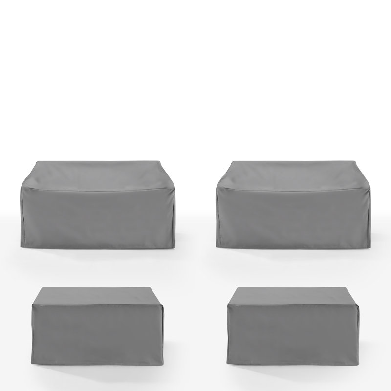Furniture Covers Outdoor Conversation Set Cover, Gray