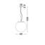 Frozen 1 - Light Chrome Sphere Pendant-39926187