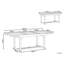 Gettinger Rectangular Extendable Outdoor Dining Table With Umbrella Hole , 220cm cm W 90cm cm D