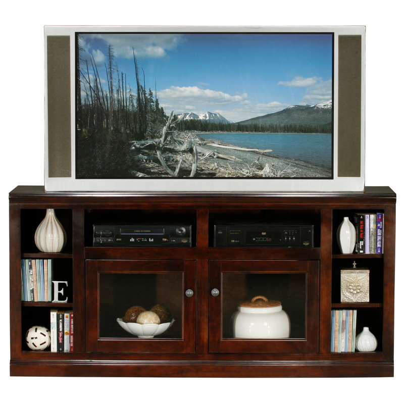 Unfinished TV Stand for TVs up to 75", European Gold, Glass