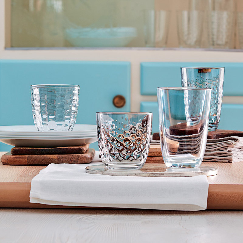 Glit Water Drinking Glasses, 10 Oz.