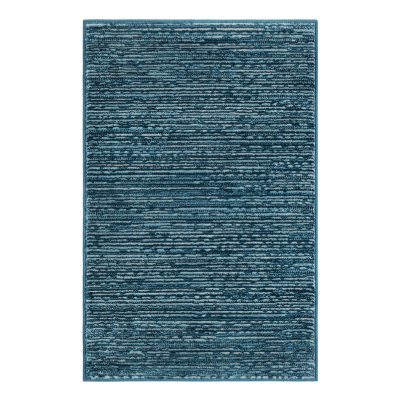 Striped Indoor / Outdoor Rug, Rectangle 2' x 3'1"