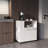 Eldon Two-Door Kitchen Base Cabinet Cart with four Shelves, Side Shelves, Cabinet, Kitchen Storage-1940799963
