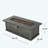 56" Rectangular MgO Concrete Propane Fire Pit