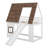 Wood Twin Size House Bunk Bed With Roof, Ladder And Slide