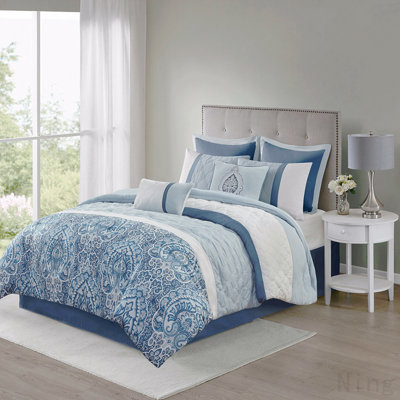 Queen 8 Piece  Comforter Set