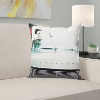 Microsuede Throw Pillow