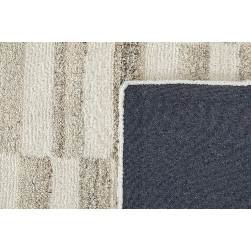 Steps Table Tufted Wool Indoor Rug, Rectangle 2' x 3'