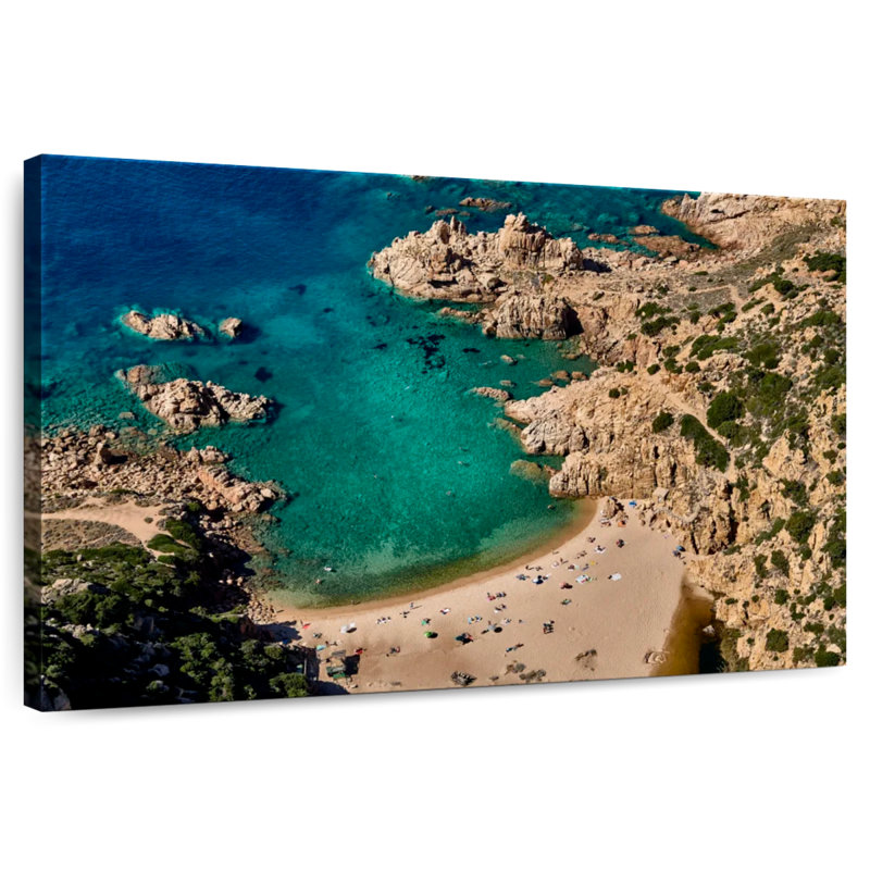 Gillard Sardinia Coastline, 8" H x 12" W