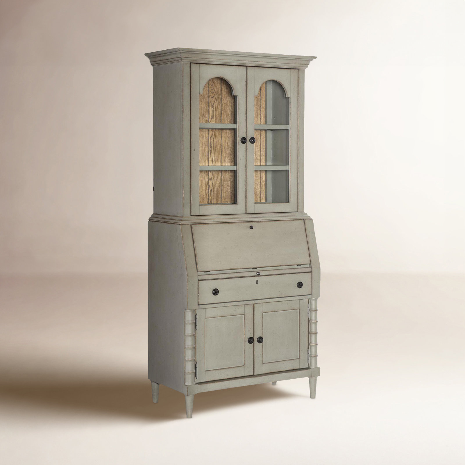 Country Living Oak Dining Cabinet, Brown