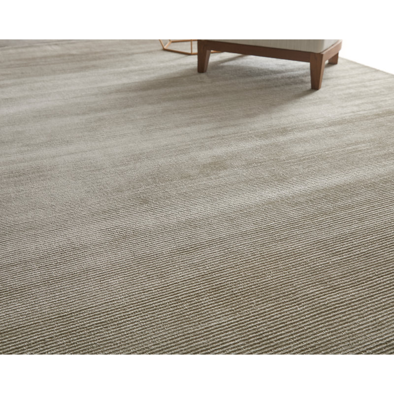 Roclin Modern Solid Area Rug, Rectangle 8' x 10'