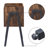 Kempst 18'' W Metal Nightstand-420241017