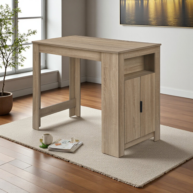 Hilda Dining Table, Brown