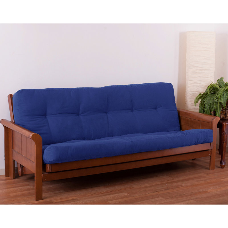6'' Futon  Mattress, Royal Blue, Full