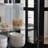 Cabinets Traditional Vintage Display with Glass Doors, Adjustable Shelves, E26 Bulb | Black | MDF+glass-1838745725