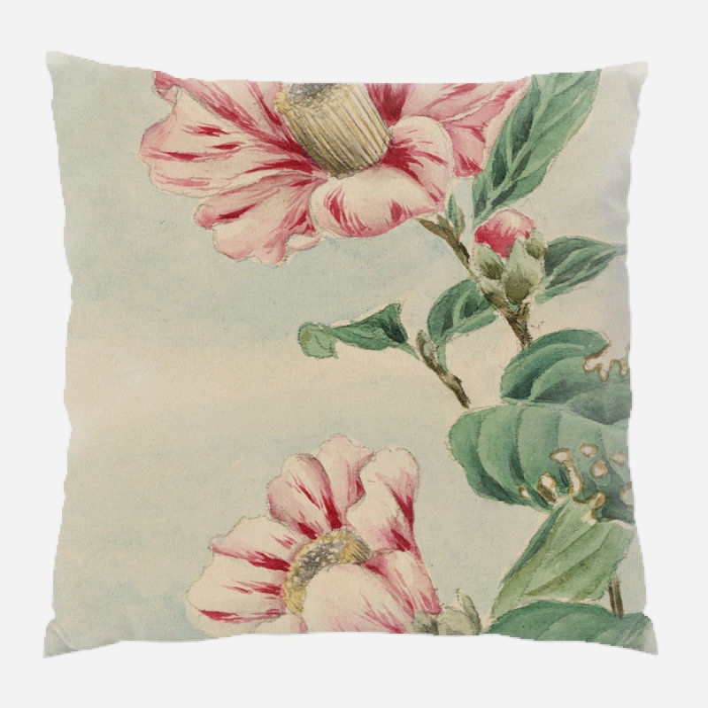 Coussin rétro Allaire, Intérieur, Microsuède