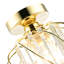 Modern Polished Ceiling Light Fitting With Clear Crystal Glass By Happy Homewares-116947389