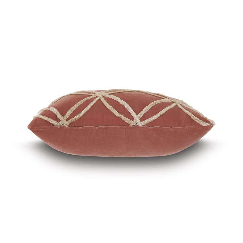 Rena Square Pillow Cover & Insert, Polyester 