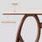 Rock Slab Dining Table with Solid Wood Legs-102375776