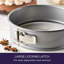 Circulon Bakeware Nonstick Springform Pan, 9-Inch, Gray