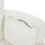 Chaise pivotante ronde avec coussins amovibles-465924830