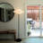Atlas 64.5 in. Modern LED Energy Efficient Floor Lamp with Unique Resin Round Shade