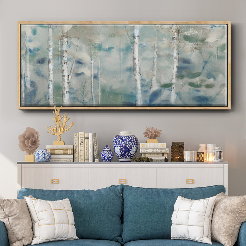 Zen Forest II- Framed Canvas