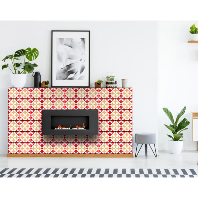 Carrelage mosaïque Roja, H 6 po x l 6 po x P 0,1 po