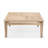 Amazonia Outdoor Patio 100% FSC Solid Teak Wood and Aluminum Coffee Table