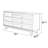 Home storage cabinet sideboard cabinet