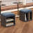 Velvet Shoe Stool