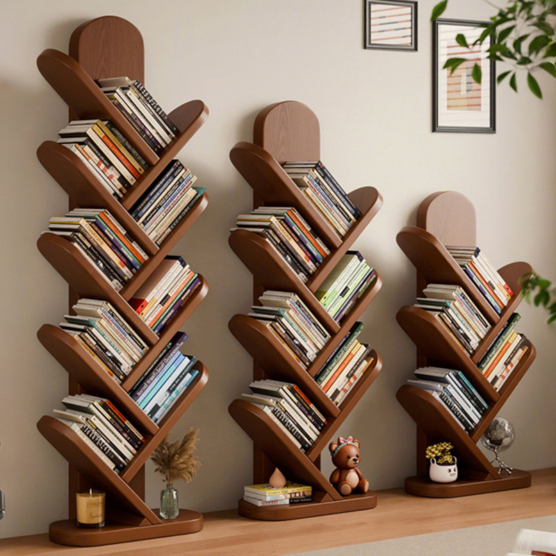 Bibliothèque de rangement à la mode