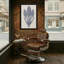 Plantes et fleurs, jacinthe bleue, impression sur toile-923771544