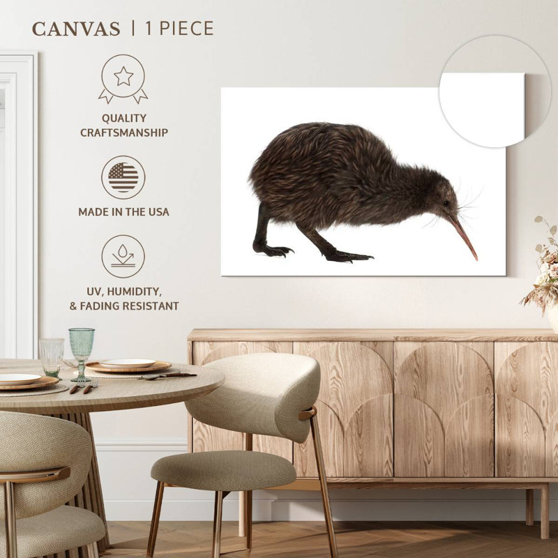 Kiwi Bird, 34" H x 51" W