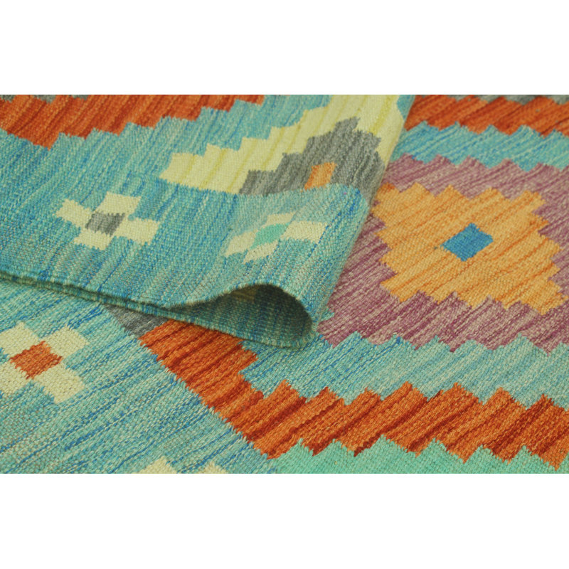 Bobbee Wool Geometric Indoor Rug