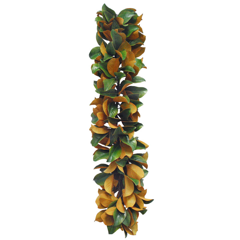 16'' in. Faux Magnolia Garland