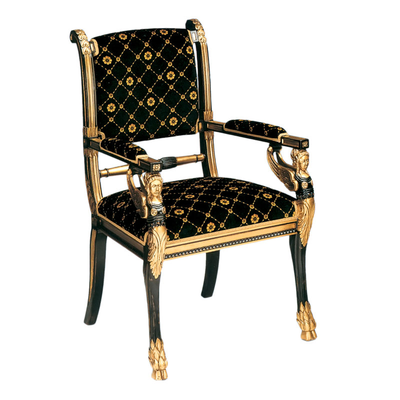 Chaise avec accoudoirs