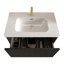 Meuble-lavabo simple mural avec plateau en céramique Gustavs-800101098-789685533