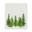 Evergreen Forest Dishcloth