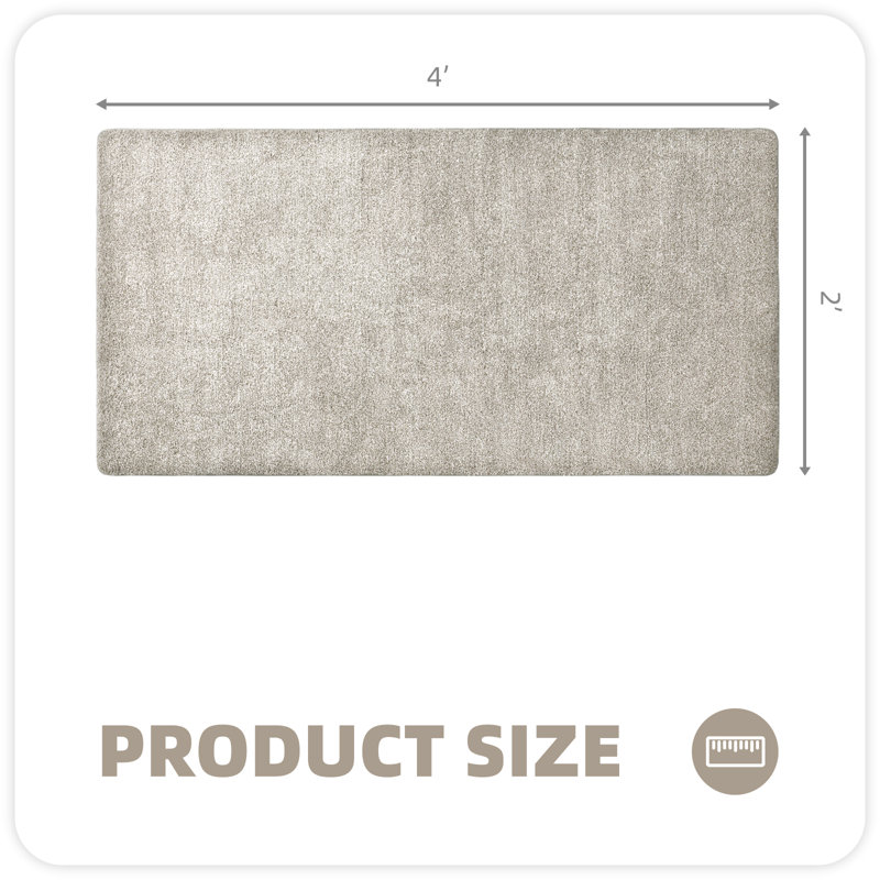 Tapis Nitish avec envers antidérapant, Rectangle 2 pi x 3 pi 11 po