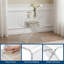 Table de chevet et de rangement monobloc en acrylique Takywep