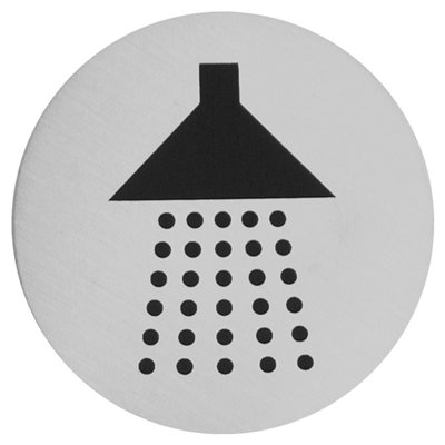 Sula Shower Sign in Brushed