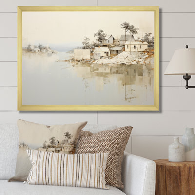 Lakehouse Tranquility sur toile