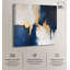 «Indigo Aurelian Canvas Contemporary Abstract» par Art Remedy-113231433-113231421