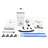 Professional Hair Steamer with Rolling Stand, 500W | Nano Mist Salon Hair Care Machine for Home & Beauty Use