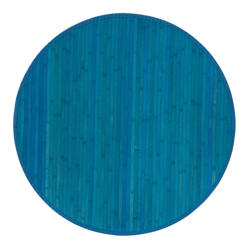 Tapis en bambou Latitude Run® Latitude Run®, Rond 3 pi 3 po