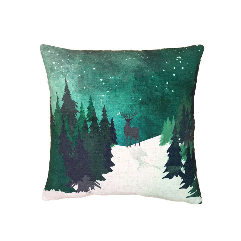 Oreiller en lin Rocky Moutain, Polyester