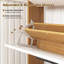 Armoire de rangement pour chaussures avec 3 tiroirs à panneau blanc