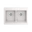 Nuova 34'' L Double Basin Kitchen Sink-491460304